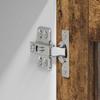 Wall Mounted Cabinet with Door 2 Pcs Smoked Oak 40 X 31 X 40 Cm