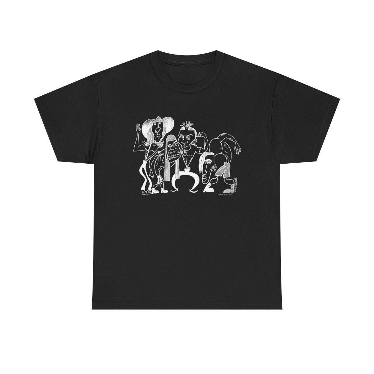 1990 RED HOT CHILI PEPPERS T-Shirt Black Men M