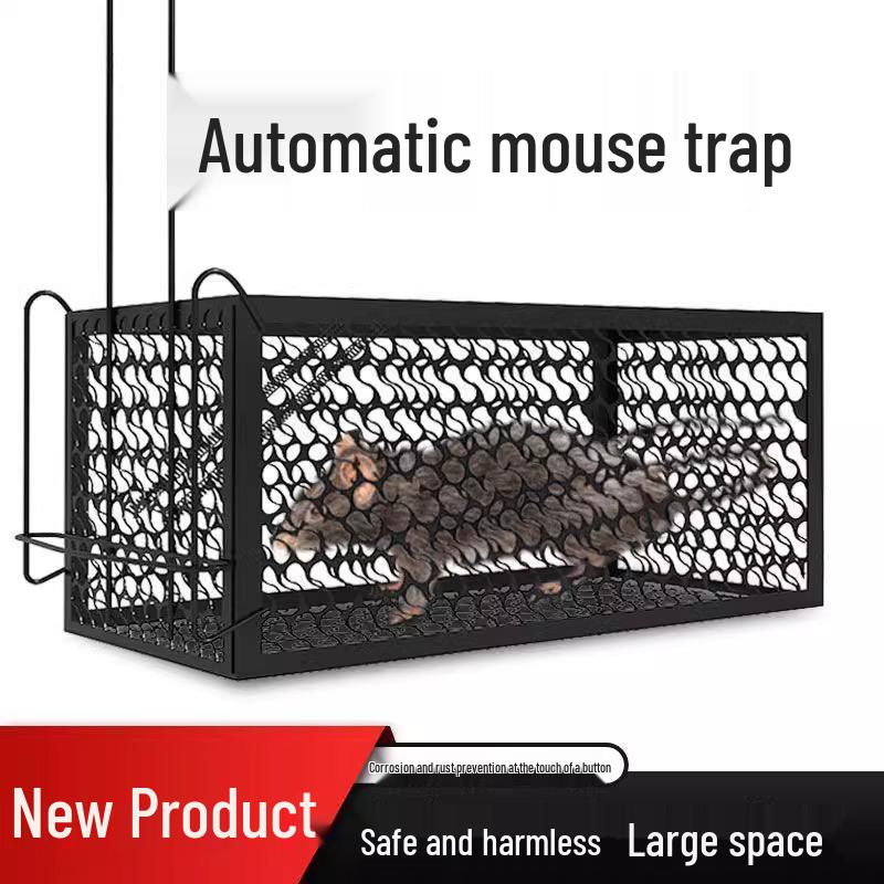 Automatic Mouse Trap & Rodent Repellent for Home - Humane Mice/Rat Solution
