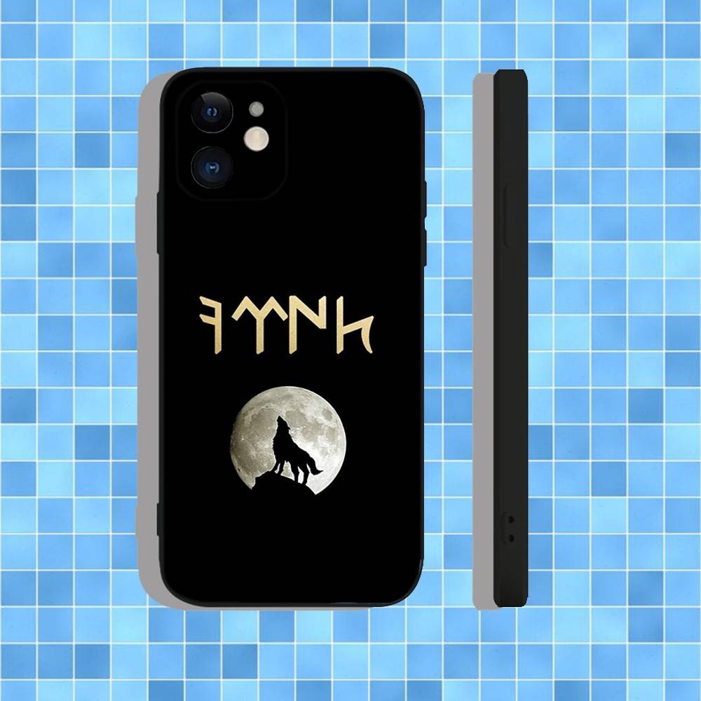 Turk Wolf Turkey Flag Phone Case For iPhone 17,16,15,14,13,12,11,Pro,Max,Plus,Air,X,XS,XR,SE,8,7,Mini,Soft Black Case