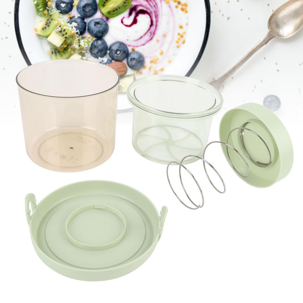 Greek Yogurt Strainer Maker with Lid Fine Mesh Yogurt Filter Maker for Homemade Thick Greek Yogurt Kitchen Gadget Round