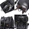 2026 Genuine Leather Men's Backpack Cowhide, Double-shoulder Bag, Large Capacity Computer Backpack, Business Travel