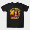 Asian Size Men Black Print T-shirt Back Off Warchild Seriously Point Break Distressed No-Cut Heat Transfer Print Cotton Tshirt