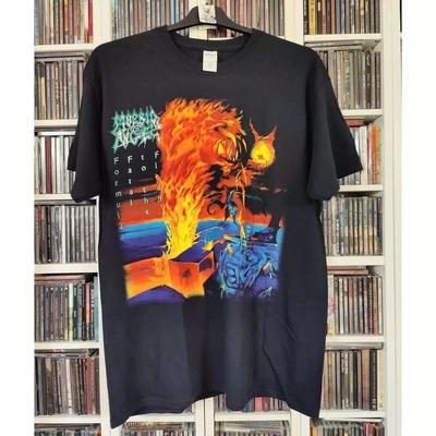 Morbid Angel Band Tour Retro Graphic Black Short Sleeve Unisex Tshirt Reprint Unisex T-Shirt