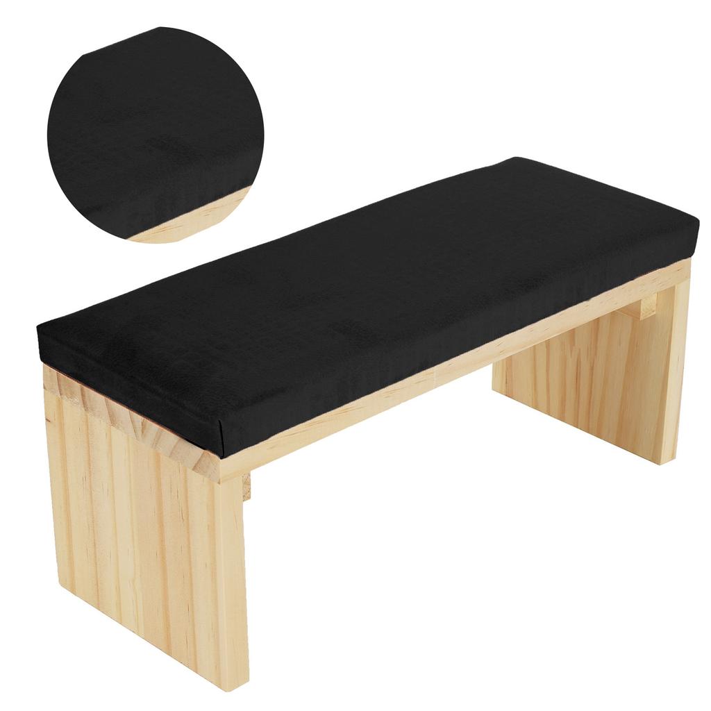 Nail Art Hand Pillow Mat Soft PU Leather Wooden Stand Arm Rest Cushion for Nail Salon