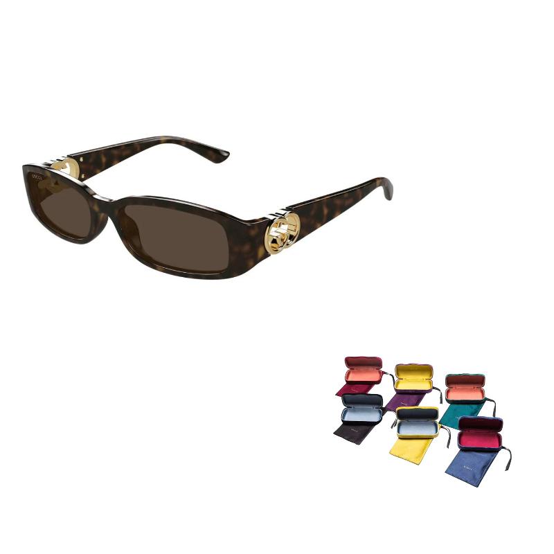 Gucci Rectangular Frame Sunglasses