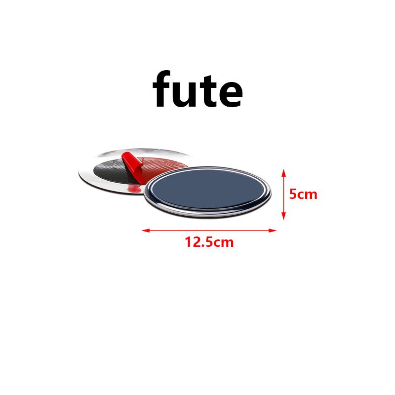 Front Grille Logo Hood Logo Badge Sticker Blue Logo Accessories For Focus Mk2 Mk3 Fiesta Mk7 Ranger Mondeo Mk4 S-MAX