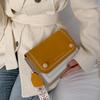 Women Summer Shoulder Crossbody Bag PU Leather Wide Strap Messenger Bag Female Small Square Bag Clutch Bags Handbags