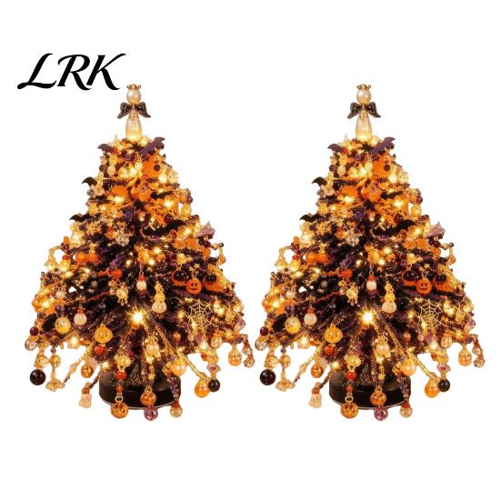 Kerstboom Kralen Knutselen DIY Handgemaakt Kralen Mini Tafelblad Kit, Kristallen Kerst Feestelijke Bureau Decoratie Set, Ornament voor Plank Openhaard Decoratie, Vakantie