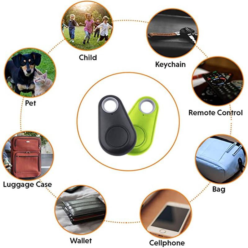 Haustier Smart GPS Tracker Mini Anti-Verlust Bluetooth Locator Tracer für Hund Katze Kinder Auto Geldbörse Schlüsselfinder Haustierhalsband Hundezubehör