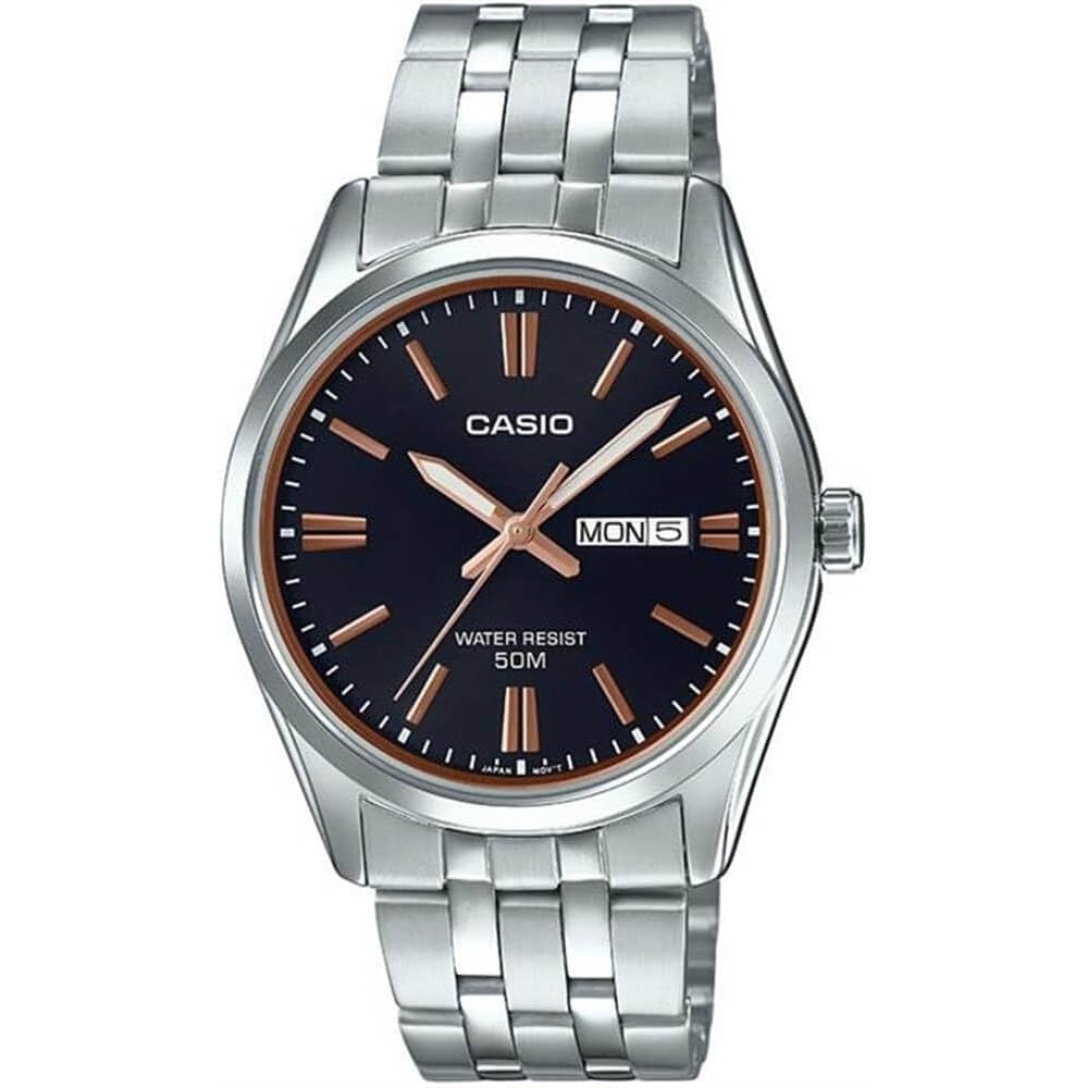 Casio Enticer MTP-1335D-1A2 Men s Analog Business Watch Black Quartz