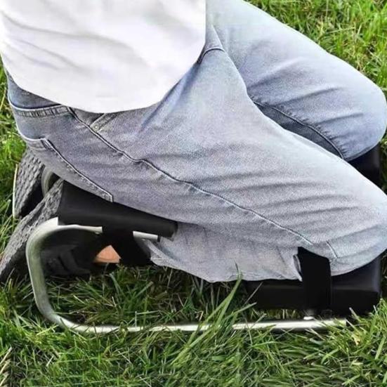 Sedia in ginocchio per sollievo da schiena e collo 2 pezzi Ginocchiera da giardinaggio Risparmio di fatica Ginocchiera Ergonomica Protezione Supporto per caviglia Risparmio di fatica Riposo Prevenire l'intorpidimento in