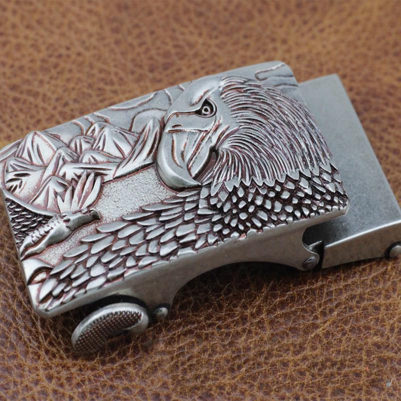 wolf head belt buckle