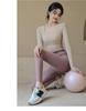 Women's High Waist Velvet-Lined Yoga Pants - Warm Tummy Control, Hip Lift, Plus Size, Autumn/Winter Base Layer