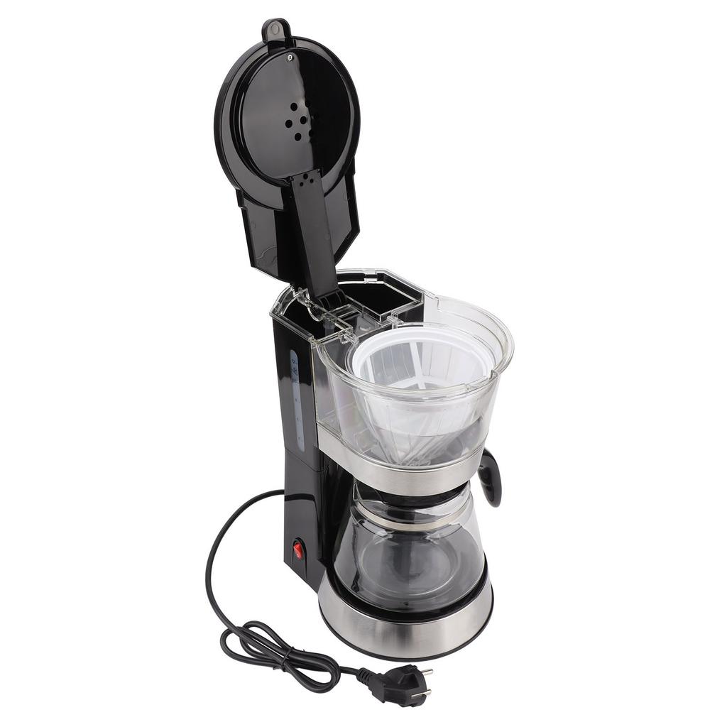 1,2 l halbautomatische Kaffeemaschine mit Teekanne Haushaltskaffeemarker-Set