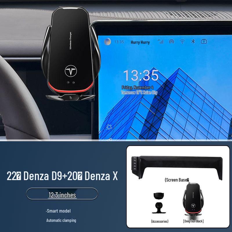 Uchwyt na telefon Denza D9/X do nawigacji, dedykowany do ekranu