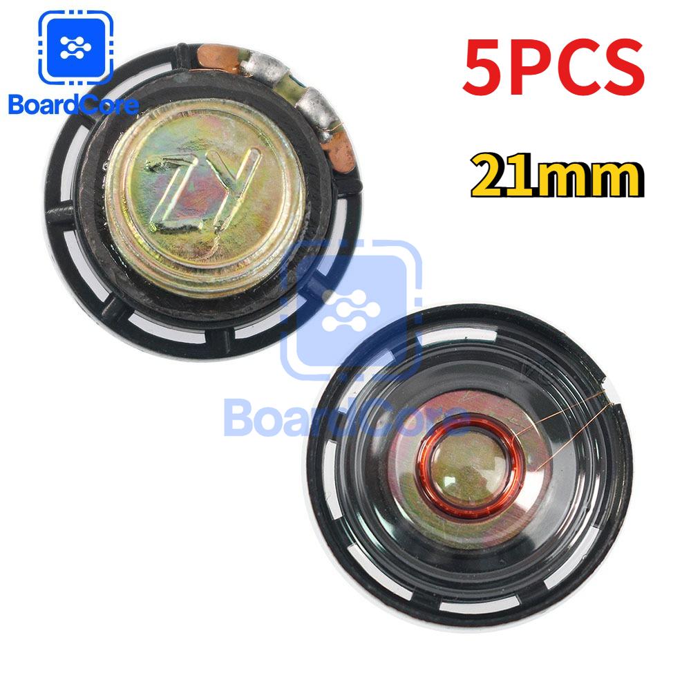 5PCS Horn Speaker 8 Ohm 0.25W Ultrathin Toy Early Childhood Education Machine Car Horn Diameter 21/27/29MM Loudspeaker 0.25W 8R