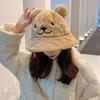 Fashion Thick Autumn Winter Basin Hat Fisherman Hat Fur Bucket Hat Soft Plush