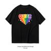 Queer Rainbow Diamond Pride LGBT Shirt WoUnisex Unisex Summer Cotton Graphic T Shirts Oneck Breathable Tops Tee fashion streetwear