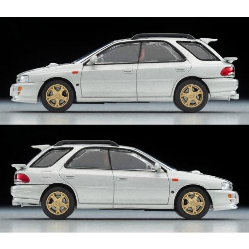 Tomytec Tomica Limited Vintage Neo LV-N281c Subaru Impreza Pure Sports Wagon WRX STi Ver.V Silver 1998 Model (Assembled)