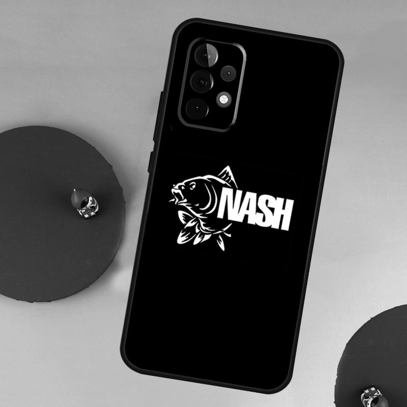 Nash Fishing Logo Cover For Samsung Galaxy A54 A34 A24 A14 A13 A23 A33 A53 A73 A51 A71 A12 A22 A32 Case
