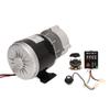 12V 350W Gear Reduction Electric Motor With Controller Inverted Switch 12V 500W Speed Control Knob