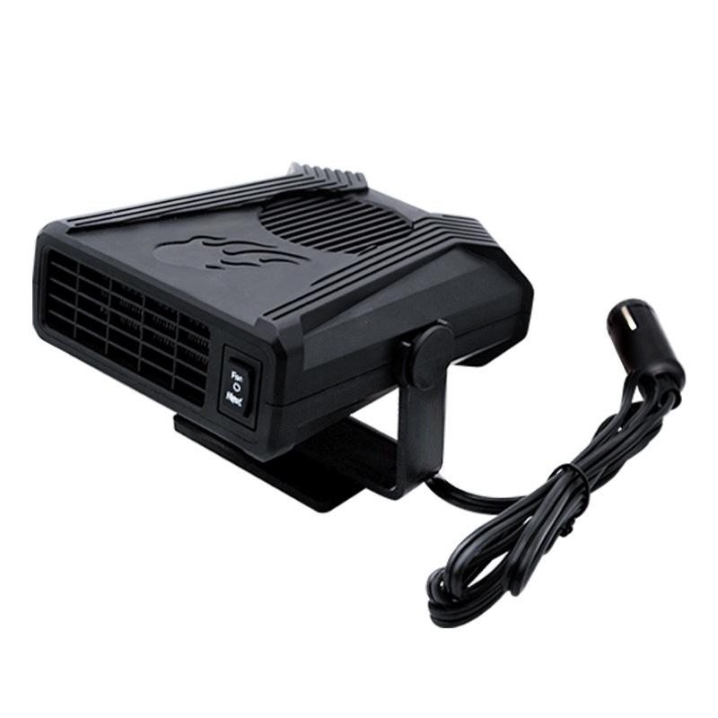 

24V Mini Car Windshield Heater Defrosting Defogging ABS Heating Fan Vehicle Interior Heating Device Type A