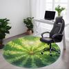 1pc Watermelon Chair Carpet for Office Non-Slip, Machine Washable Rug for Office, Room - Holiday Decor, Machine Made Yy251016144