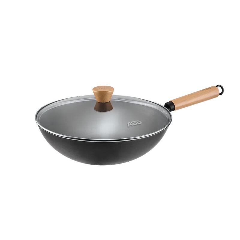 ASD Uncoated Carbon Steel Wok