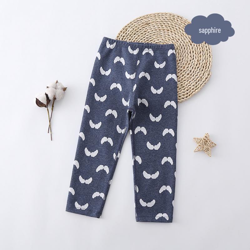 

Весенне-осенние детские удобные леггинсы в корейском стиле - Модные длинные брюки для малышек 80 cm