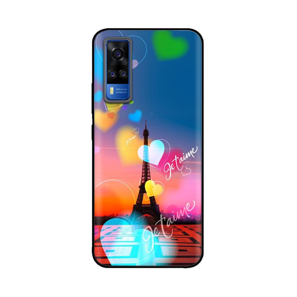 Für vivo Y31 2021 Hülle Weiche Schwarze Silikon Rückabdeckung Fundas Für Vivo Y51a Y51 2020 Dezember V2030 Y 51 VivoY31 V2036 Handyhülle