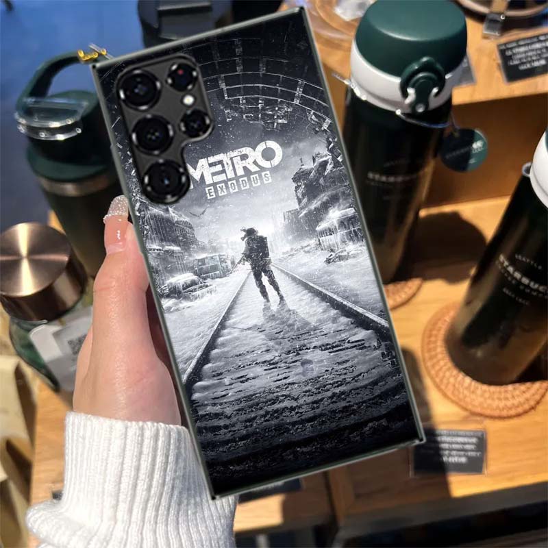 Metro 2033 Cases Phone Case for Samsung Galaxy S26 Ultra S25 Edge S24 S23 FE S21 Plus S20 S22 Cover TPU Capa Shell Shockproof Pa