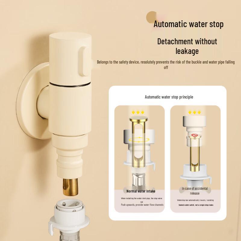 OEING Washing Machine Faucet and Angle Valve