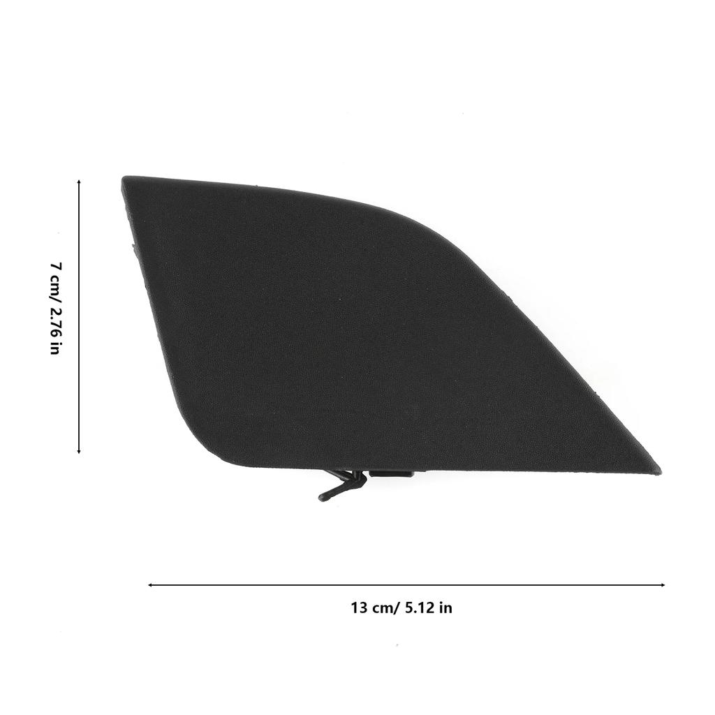 A Pair of Car Front Bumper Towing Hook Eye Cover Fit For Toyota RAV4 2016 2017 2018 Trailer Cover Cap #532860R080, 532850R080