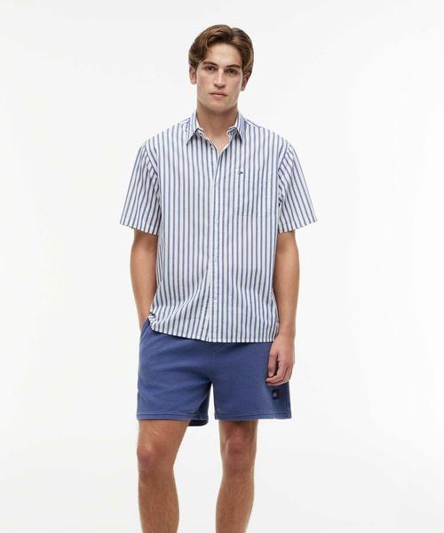 Tamijinseu Relaxed Poplin Striped Shirt (T32G6Wsh25Tmt1C63)