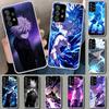 Huner X-Hunters Killua Phone Case Cover for Samsung Galaxy A12 A22 A32 A52 A72 A02S A51 A50S A31 A20S A10S Note 20 Ultra 10 Plus