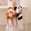 Adorable Hyaluronic Acid Duck Plush Toy Soft Backpack Perfect For Birthdays And Gifts