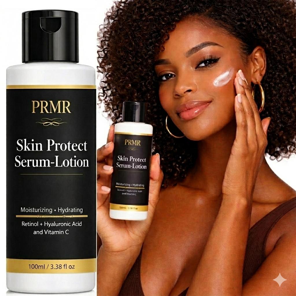 

PRMR Serum Infused Body Lotion with Retinol, Hyaluronic Acid & Vitamin C For All Skin Types – 100ml 100ml белый
