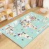 Cartoon World Map Printing Carpet Rug for Home Living Room Bedroom Sofa Doormat Decor,kids Play Area Rug Non-slip Floor Mat Gift