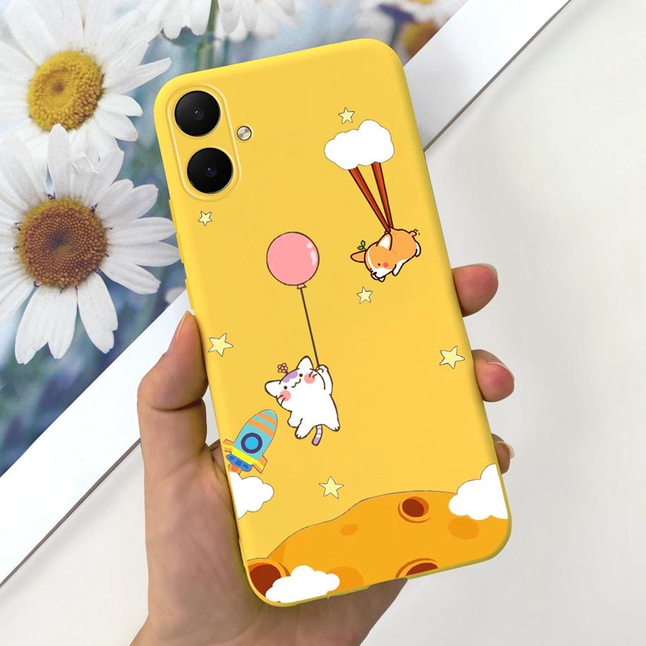 For Samsung Galaxy A05S 2023 Case Fashion Flower Soft Back Cover For Samsung A04 A04S A05 A05S SM-A057F Shockproof Silicone Capa