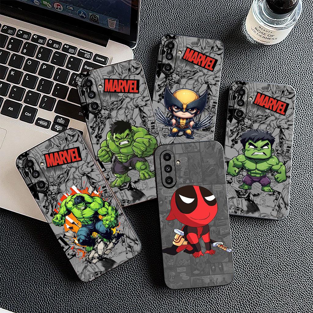 Phone Cover for Motorola Moto G86 G57 E14 E15 G14 G34 G35 G84 G24 A54 G15 Power E22 Casing Case Wolverine Marvel Hulk Deadpool