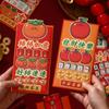 6pcs Blessing New Year Money Envelopes Chinese Style Red Packet Lucky Red Pockets  Spring Festival