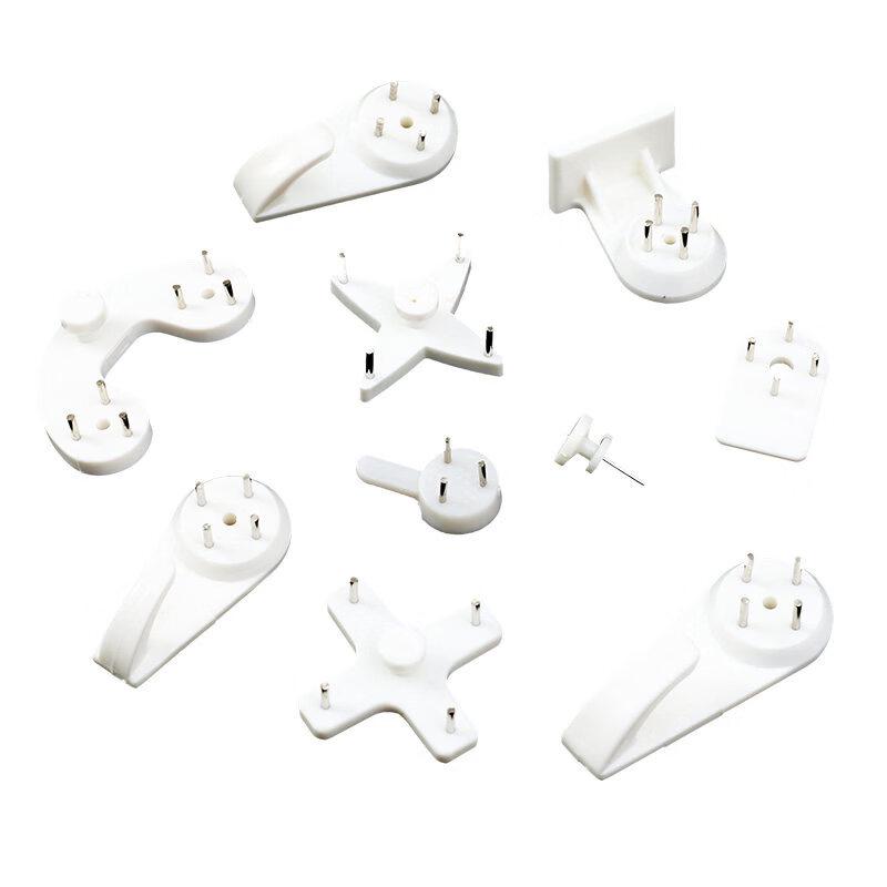 Medium 10-Pack Trace-Free Wall Hooks