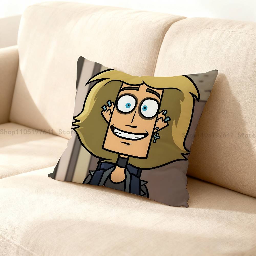 Cool Art Metal Family Dee Pillow Case For Sofa Decor Car Office Room Printing Cushion Cover Decorations And Protector