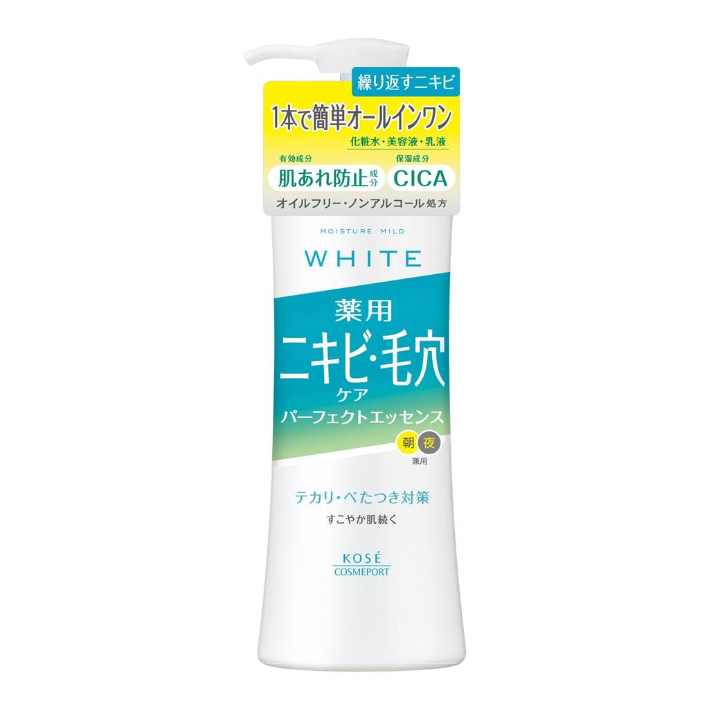 Moisture Mild White Acne Care Perfect Essence 230ml for acne and pore care [Quasi-drug] All-in-one