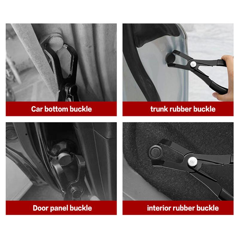 Alicate de Desmontagem Painel de Porta Interno de Carro Fivela Inferior Porta-Malas Interior Desmontagem Plástico Borracha Alicate de Pregos Redondos