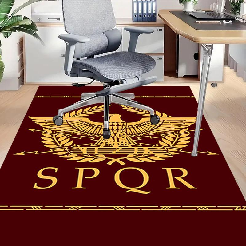1pc Eagle SPQR Carpet, Office Rug Outdoor Mat Home Decor Area Carpet Festival