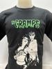 THE CRAMPS - ROCK BAND Maglietta Unisex in Cotone Nero