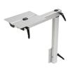 Removable Table Leg 360 Degree Rotation Height Adjustable Aluminum Alloy for Yachts RV Motorhome Silver