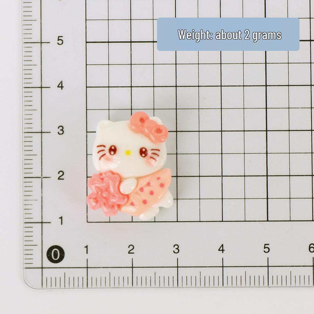 Cartoon DIY Jewelry & Resin Accessories: Cream Glue, Keychains, Phone Cases, Hair Clips